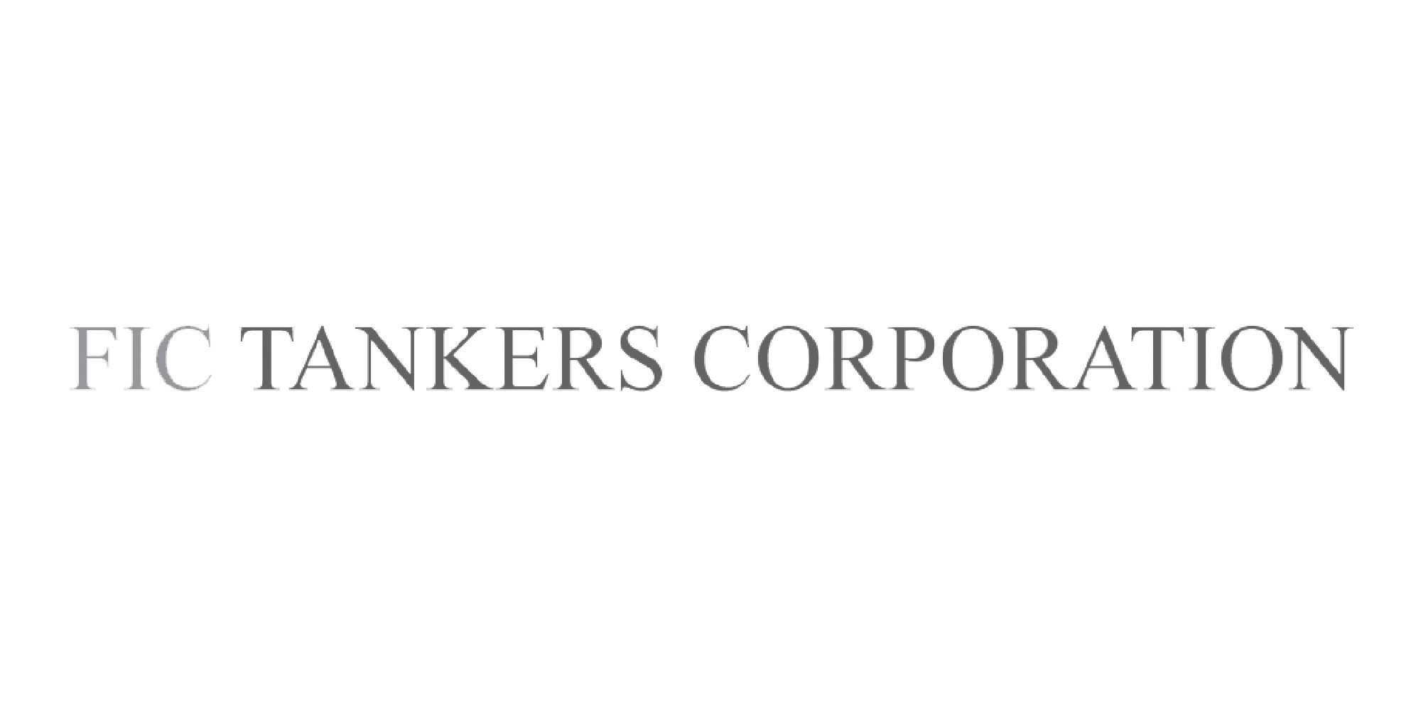 FIC Tankers Corporation gray logo