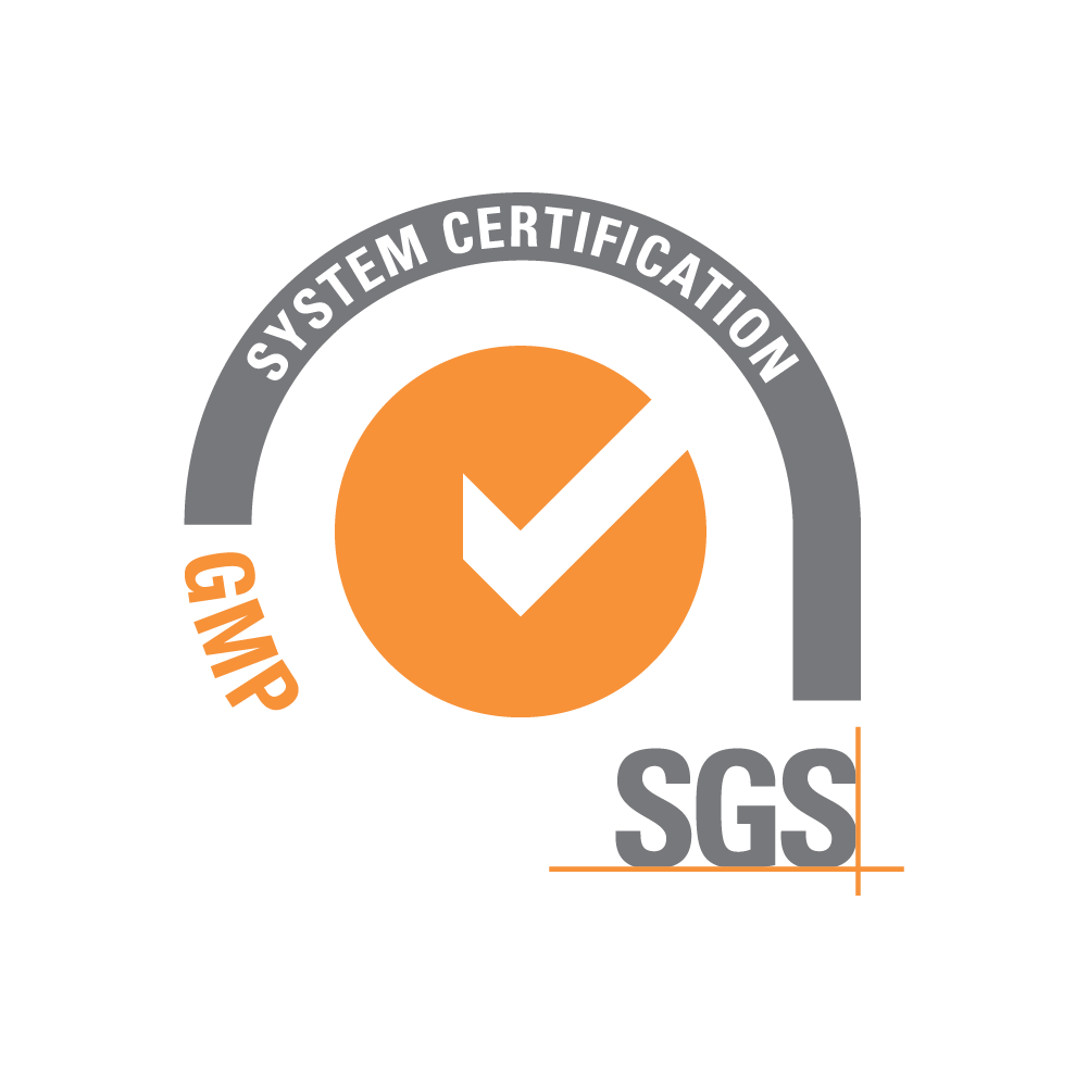 SGS GMP System Certification logo