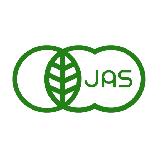 jas organic logo with transparent background